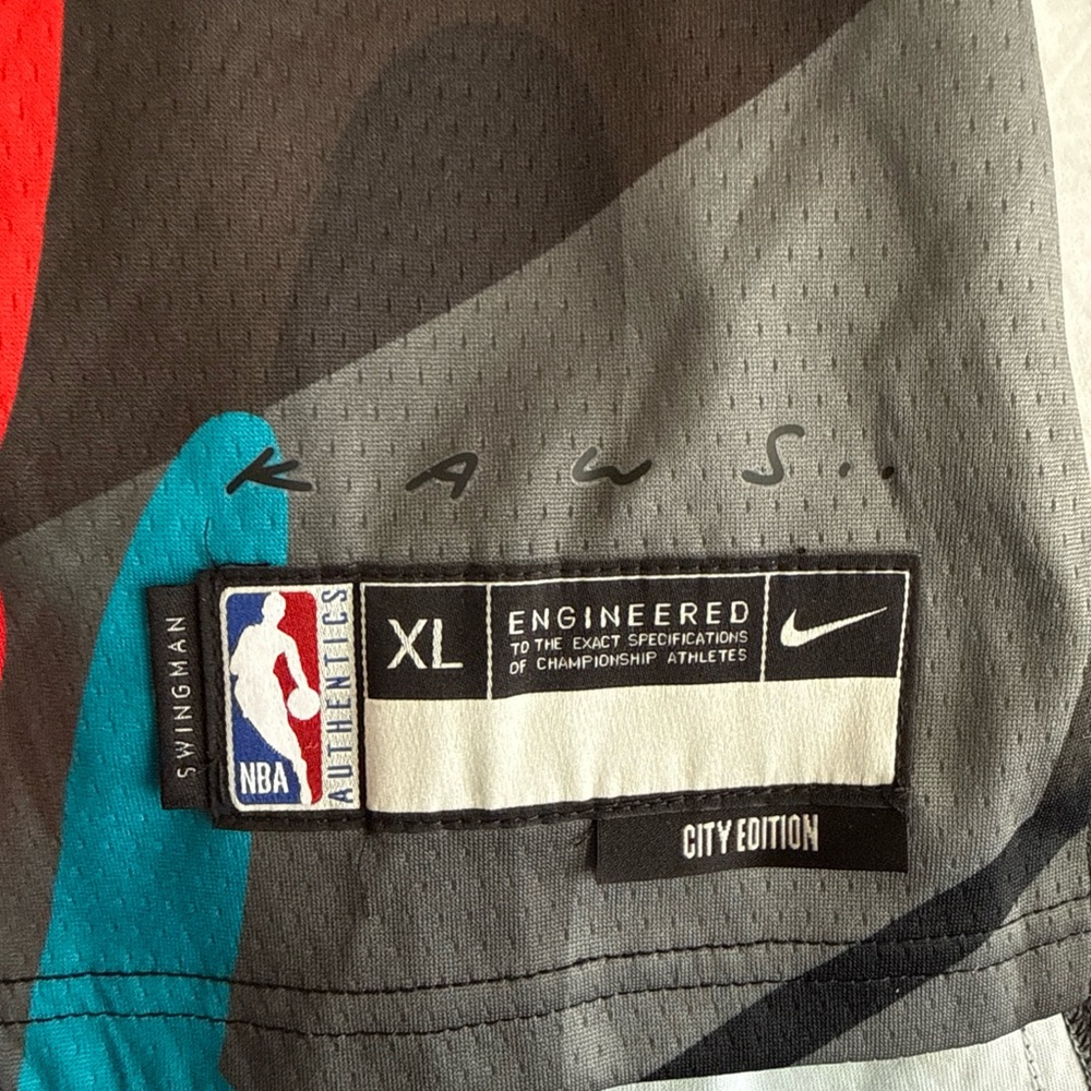 Nike Nets Jersey in Black and Blue - Picture 3 of 6